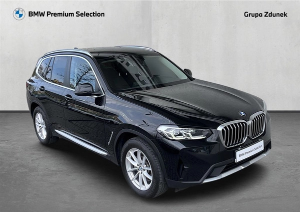 BMW X3 cena 174800 przebieg: 89421, rok produkcji 2021 z Pyrzyce małe 352